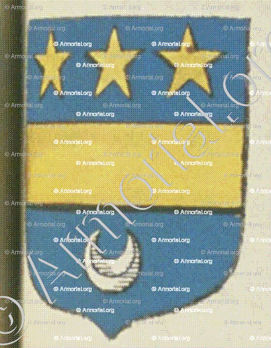 LAVOCAT (La Rochelle)_Blason enregistré sous le règne de Louis XIV._France