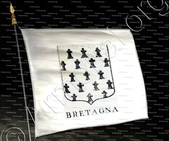 drapeau-BRETAGNA_Incisione a bulino del 1756._Europa