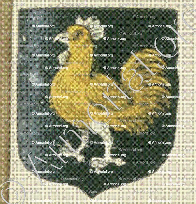 Le BEGUE (La Rochelle)_Blason enregistré sous le règne de Louis XIV._France