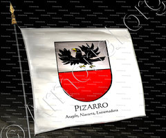 drapeau-PIZARRO_Aragon, Navarra, Extremadura_España (i)