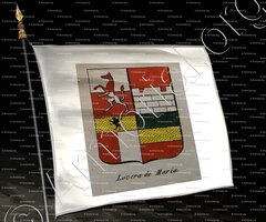 drapeau-LOVERA DE MARIA_Noblesse d'Empire._France
