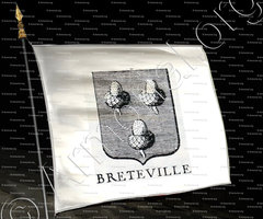 drapeau-BRETEVILLE_Incisione a bulino del 1756._Europa