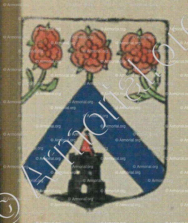 Le CLERC (Alsace)_Blason enregistré sous le règne de Louis XIV_France  (1)