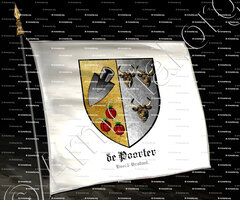 drapeau-de POORTER_Noord-Brabant_Nederland..