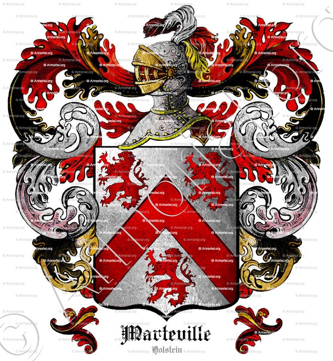 MARTEVILLE_Provinz Schleswig-Holstein. Königreich Preußen._Deutschland ()