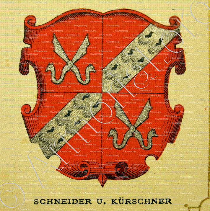 SCHNEIDER KÜRSCHNER_Wappenbuch der Stadt Basel . B.Meyer Knaus 1880_Schweiz 