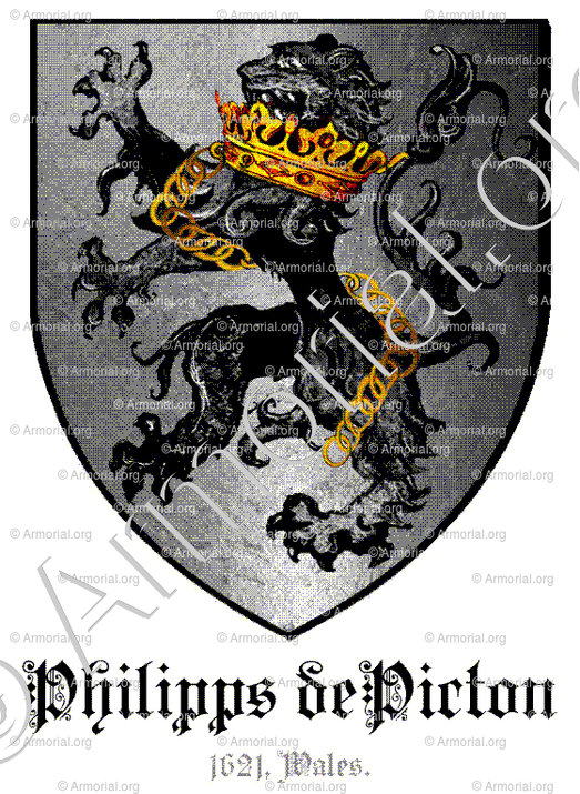 PHILIPPS de PICTON_1629, Wales._United Kingdom