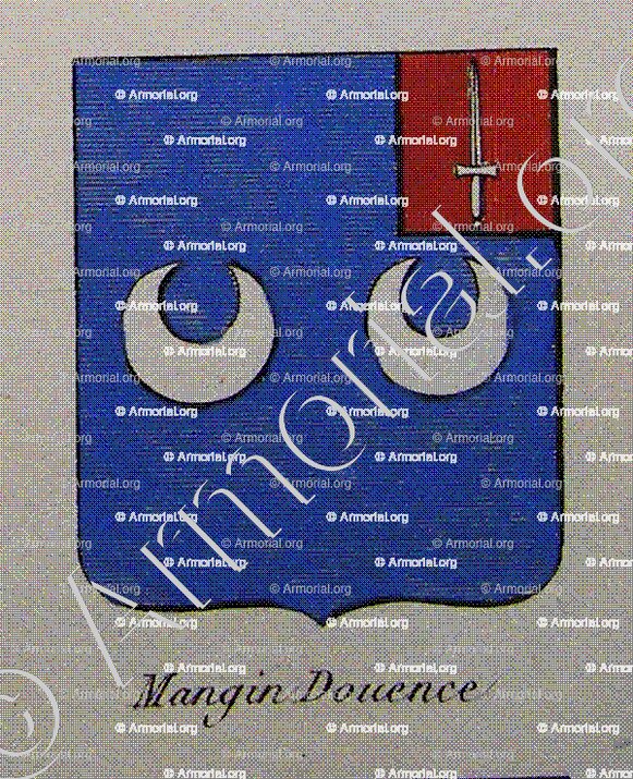 MANGIN DOUENCE_Noblesse d'Empire._France