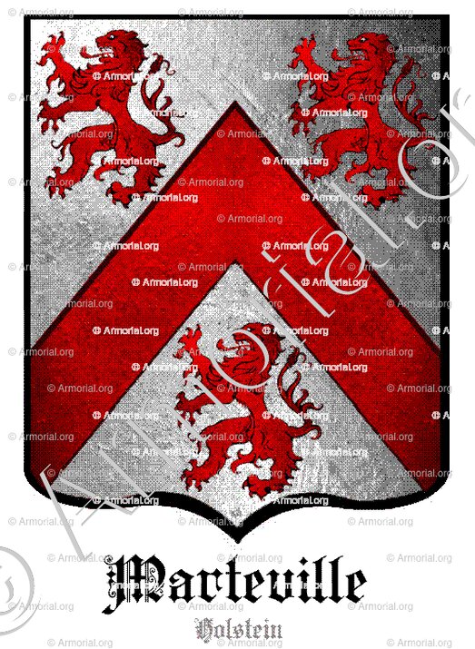 MARTEVILLE_Provinz Schleswig-Holstein. Königreich Preußen._Deutschland