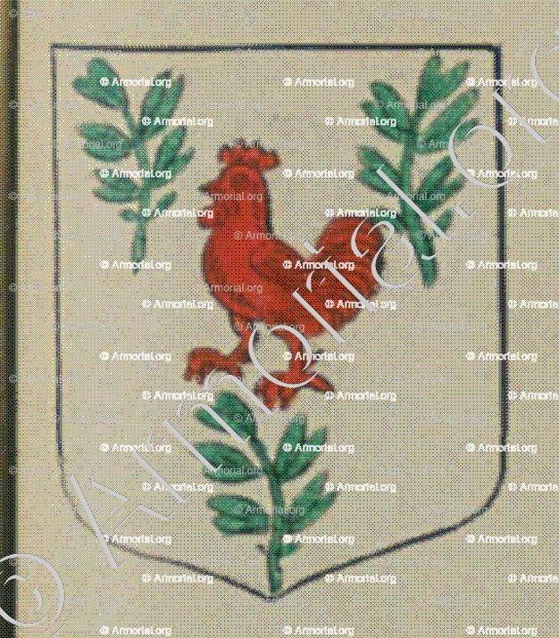 KIRSCH (Alsace)_Blason enregistré sous le règne de Louis XIV_France 