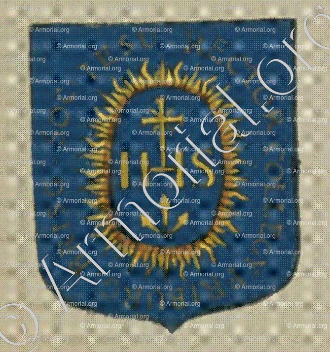 Le Collège des Jésuites de Fribourg (Alsace)_Blason enregistré sous le règne de Louis XIV_France 