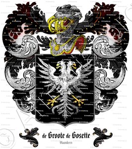 GROOTE (de) de GOSETTE