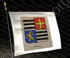 drapeau-MANNAY_Noblesse d'Empire._France