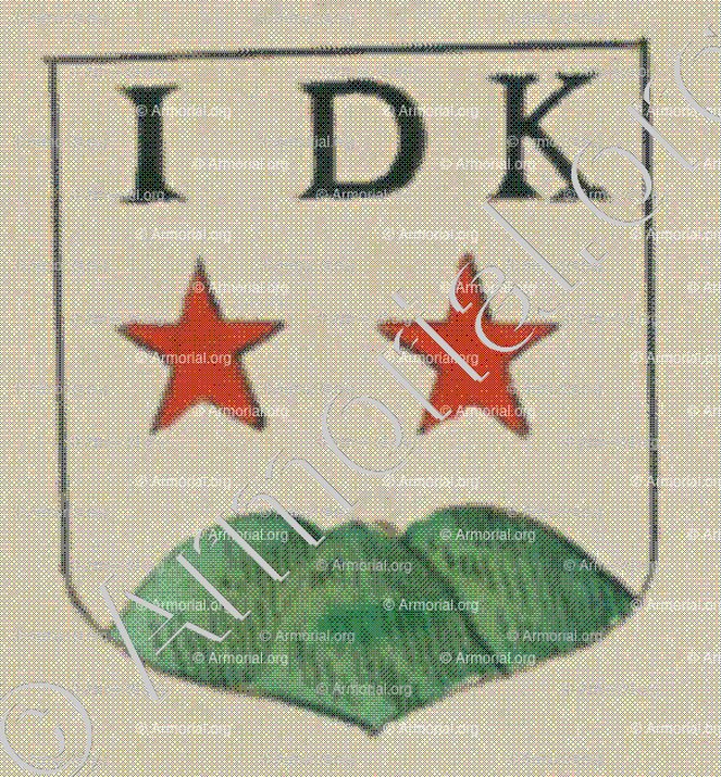 KIRTZ (Alsace)_Blason enregistré sous le règne de Louis XIV_France 