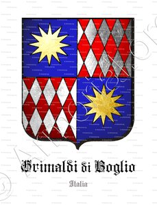 GRIMALDI di BOGLIO (Italia)