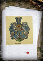velin-d-Arches-SCHNELL_Wappenbuch der Stadt Basel . B.Meyer Knaus 1880_Schweiz 
