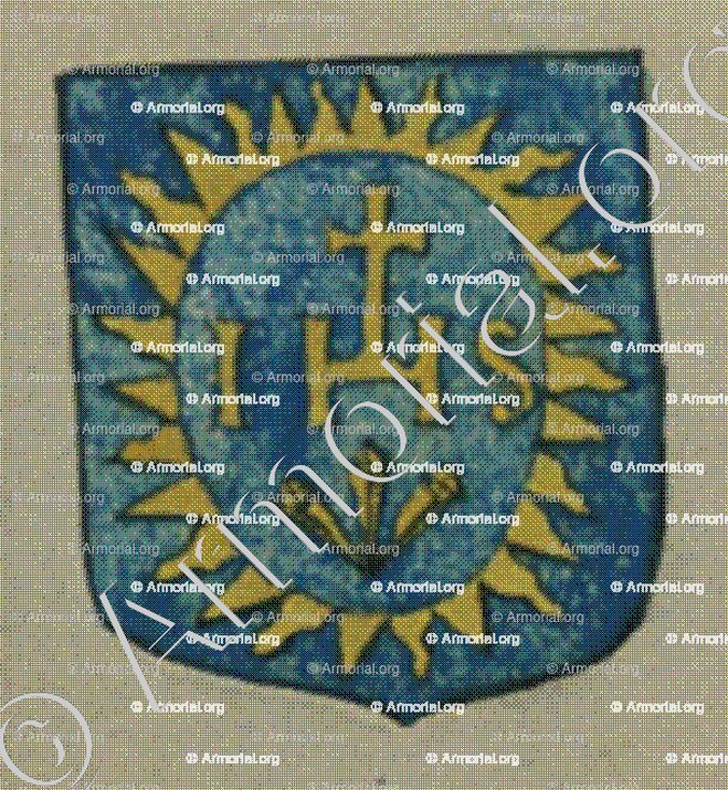 Le Collège des Jésuites de Strasbourg (Alsace)_Blason enregistré sous le règne de Louis XIV_France 