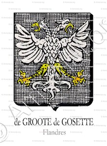 GROOTE (de) de GOSETTE