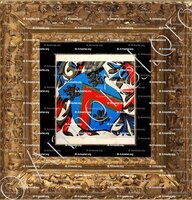 cadre-ancien-or-VILLETTE CHIVRON_Armorial et Nobiliaire du duché de Savoie. Cte de Foras, 1878._France .