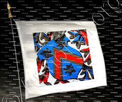 drapeau-VILLETTE CHIVRON_Armorial et Nobiliaire du duché de Savoie. Cte de Foras, 1878._France .