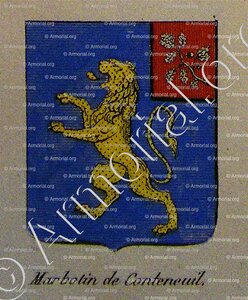 MARBOTIN DE CONTENEUIL