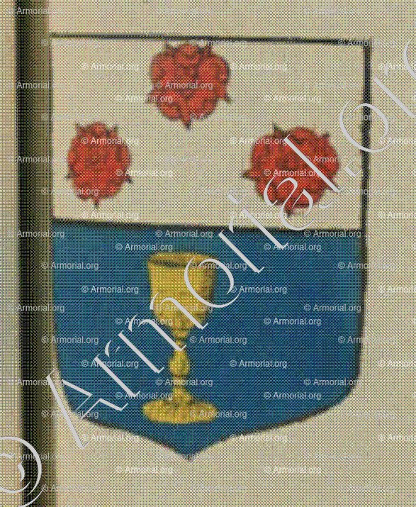 KISTNER (Alsace)_Blason enregistré sous le règne de Louis XIV_France 