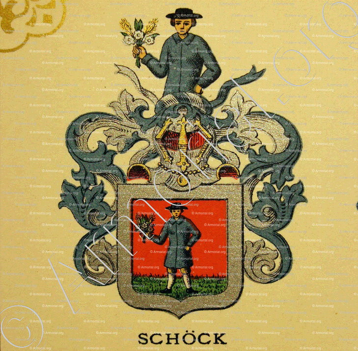 SCHÖCK_Wappenbuch der Stadt Basel . B.Meyer Knaus 1880_Schweiz 