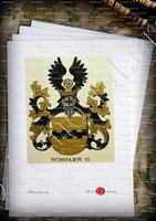 velin-d-Arches-SCHOLER_Wappenbuch der Stadt Basel . B.Meyer Knaus 1880_Schweiz 