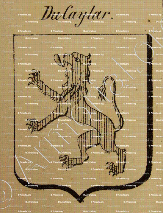 DU CAYLAR_Auvergne_France
