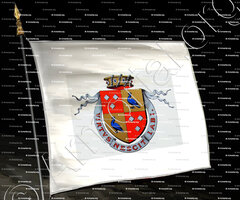 drapeau-VIRTUS NESCIT LABI_Devise de Livet._Savoie
