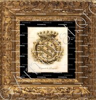 cadre-ancien-or-CROUZET DE RAYSSAC_Languedoc_France