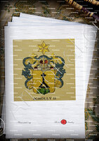 velin-d-Arches-SCHÖLLY_Wappenbuch der Stadt Basel . B.Meyer Knaus 1880_Schweiz 