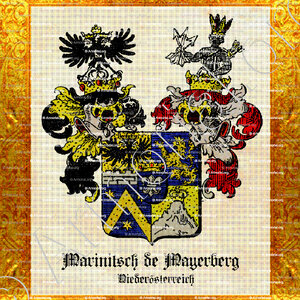 MARINITSCH de MAYERBERG_Niederösterreich_Österreich (i)+=