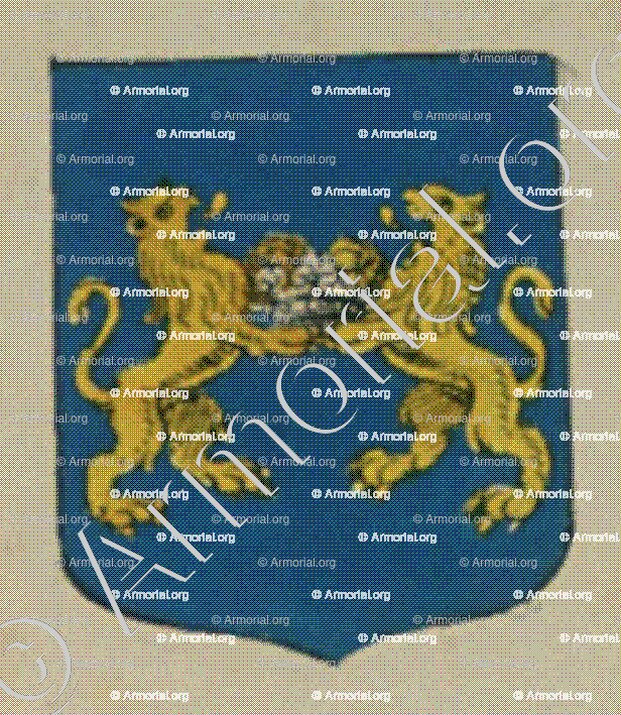 Le COMTE (Alsace)_Blason enregistré sous le règne de Louis XIV_France 