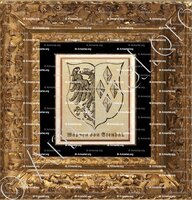 cadre-ancien-or-Von STENDAL_Preuss. 1897_Deutsch heraldischen Stil.