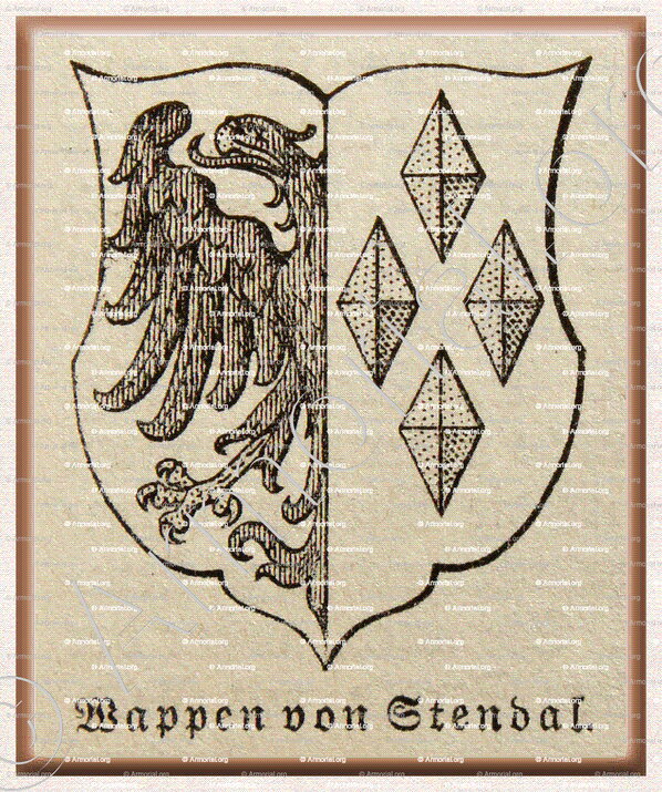 Von STENDAL_Preuss. 1897_Deutsch heraldischen Stil.