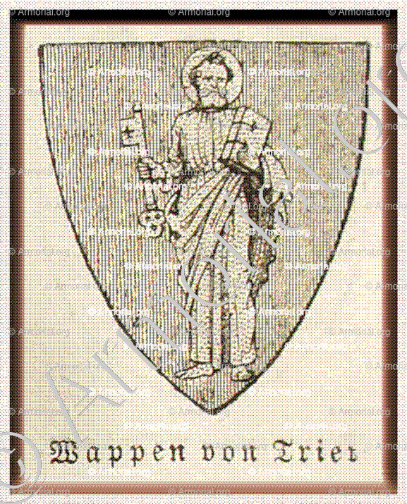 Von TRIER_Wappen von Trier 1897_Deutsch heraldischen Stil.