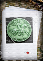 velin-d-Arches-Amédée V de SAVOIE_1285-1323. Sceau au Château des ducs de Savoie. Chambéry_France