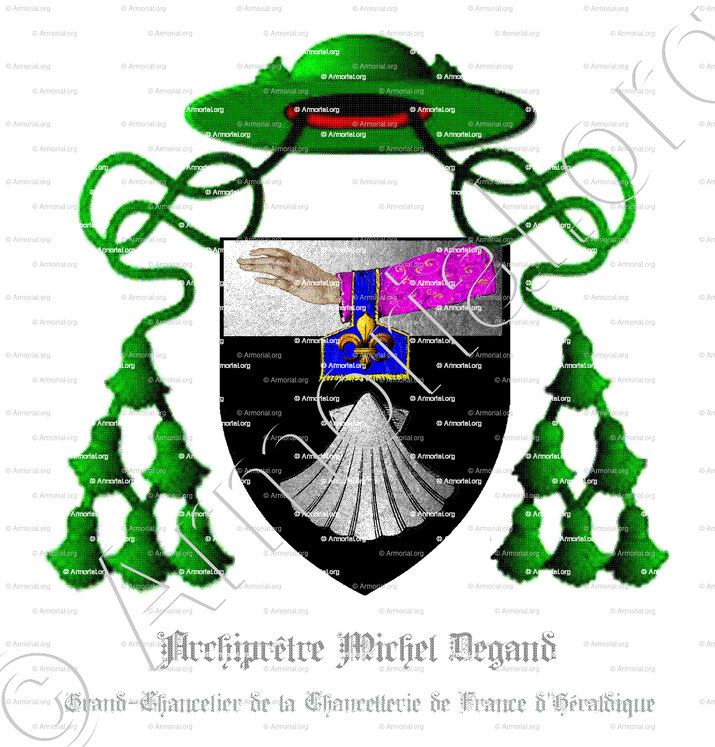 Archiprêtre Michel DEGAND_Grand-Chancelier de la Chancellerie de France d'Héraldique_France copie