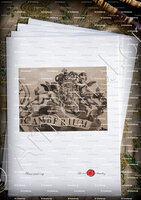 velin-d-Arches-CAMBERIUM_Armoiries Savoie 1720._Etats de Savoie.