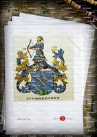 velin-d-Arches-SCHORNDORFF_Wappenbuch der Stadt Basel . B.Meyer Knaus 1880_Schweiz 