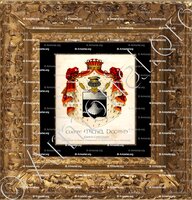 cadre-ancien-or-Comte Michel DEGAND_Grand Chancelier de France C.F.H.G.M._France copie