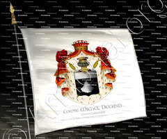 drapeau-Comte Michel DEGAND_Grand Chancelier de France C.F.H.G.M._France copie