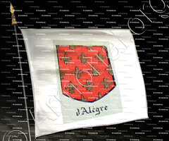 drapeau-d'ALEGRE_Velay_France 
