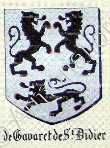 De GAVARET de SAINT-DIDIER