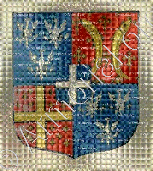 Le Comté de Linange (Alsace)_Blason enregistré sous le règne de Louis XIV_France  (2)