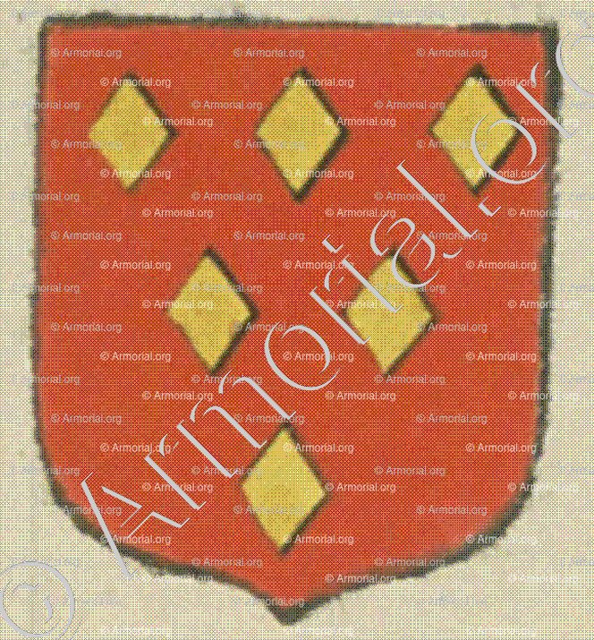 le MOYNE (La Rochelle)_Blason enregistré sous le règne de Louis XIV._France