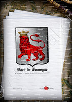 velin-d-Arches-BARE de COMOGNE_Pays de Namur; Barons 14, avril 1827, Vicomtes 1 août 1848._Royaume des Pays-Bas Belgique