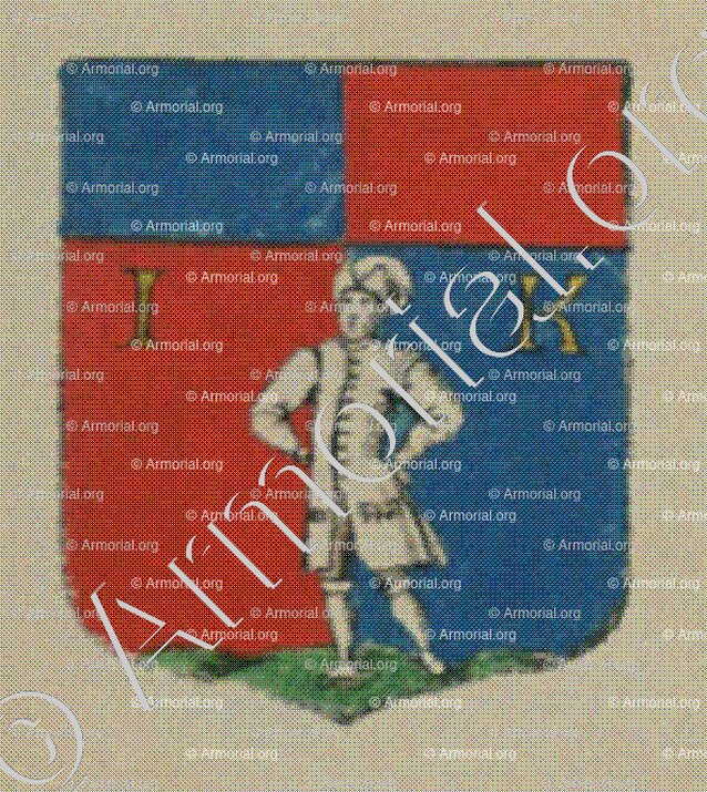 KLENIMAN (Alsace)_Blason enregistré sous le règne de Louis XIV_France (2)