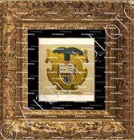 cadre-ancien-or-SCHULE_Wappenbuch der Stadt Basel . B.Meyer Knaus 1880_Schweiz 